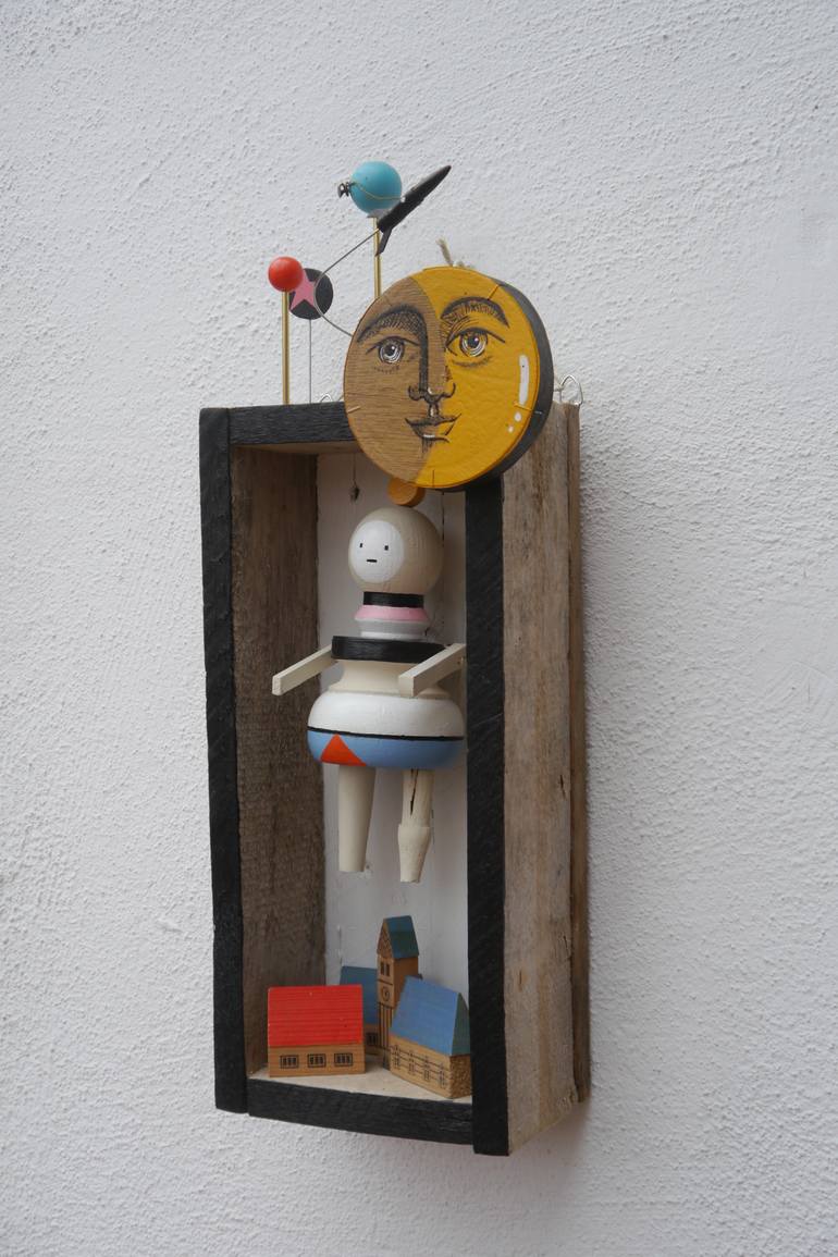 Original Figurative People Sculpture by Martin Gerstenberger