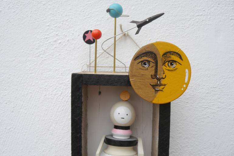 Original Figurative People Sculpture by Martin Gerstenberger