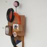 Acrylic on wood assemblage:
66 x 22 x 11 cm