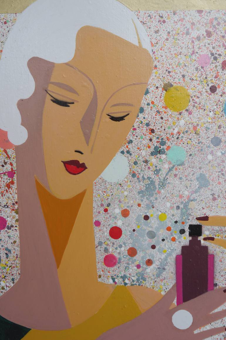 Original Figurative Women Painting by Martin Gerstenberger