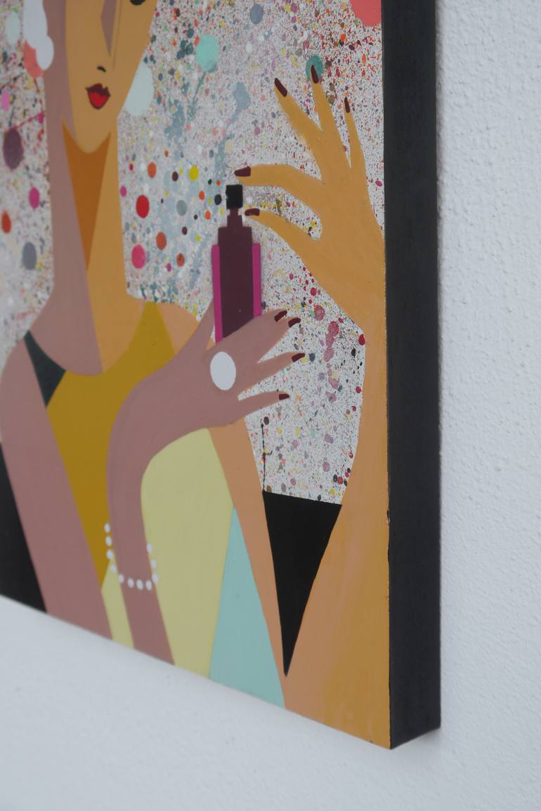 Original Figurative Women Painting by Martin Gerstenberger