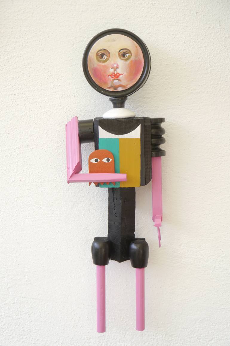Original Figurative Pop Culture/Celebrity Sculpture by Martin Gerstenberger