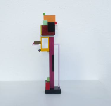 Original Cubism Abstract Sculpture by Martin Gerstenberger