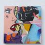 A visual collage of traditional Pop Art elements in combination with modern stylistic shapes and forms.


Black painted edges so there is no framing needed.