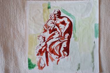 Original Figurative Classical mythology Drawings by Martin Gerstenberger