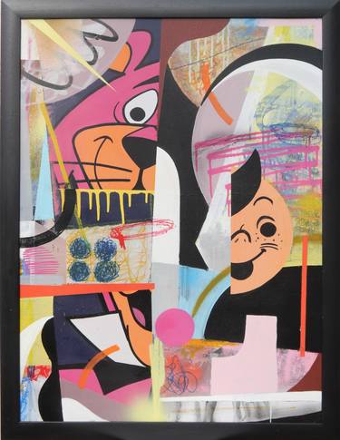 Print of Abstract Cartoon Paintings by Martin Gerstenberger