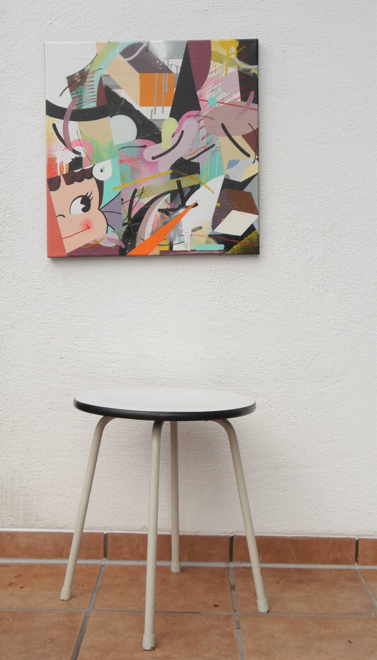 Original Abstract Expressionism Abstract Painting by Martin Gerstenberger