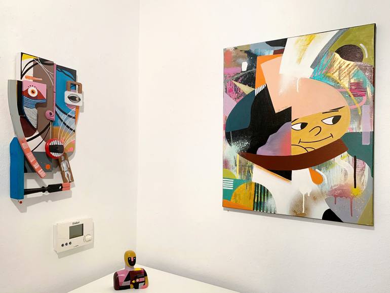 Original Expressionism Abstract Painting by Martin Gerstenberger