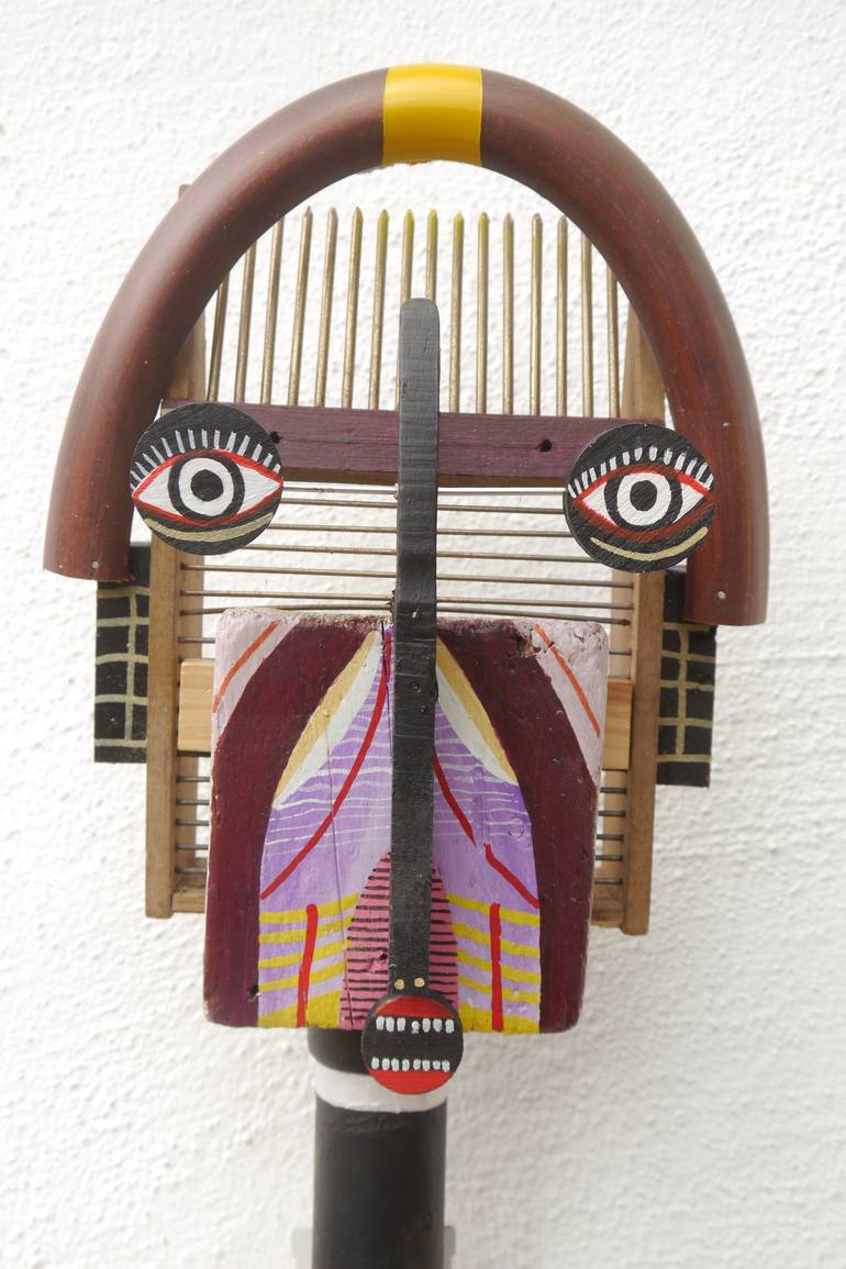 Original Expressionism Culture Sculpture by Martin Gerstenberger