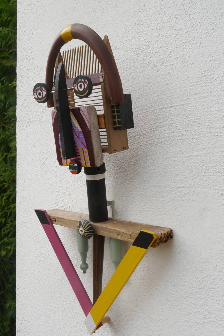 Original Expressionism Culture Sculpture by Martin Gerstenberger