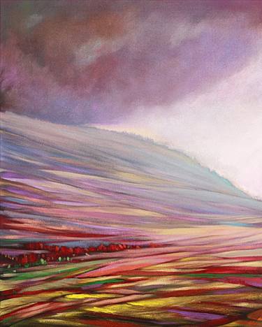 Original Abstract Landscape Paintings by Rich Spicer