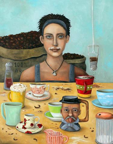 Original Realism Food & Drink Paintings by Leah Saulnier