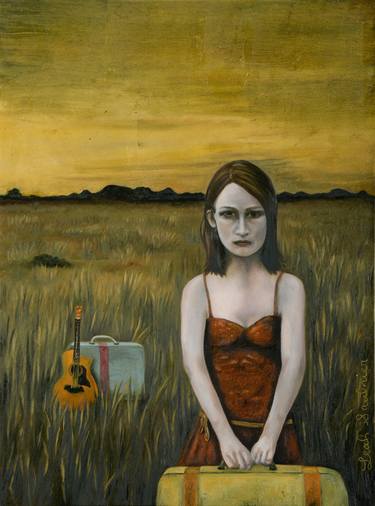 Original Music Paintings by Leah Saulnier