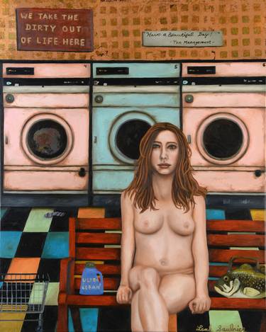 Print of Surrealism Nude Paintings by Leah Saulnier