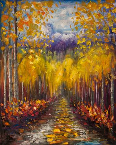 Original Impressionism Landscape Paintings by OLena Art