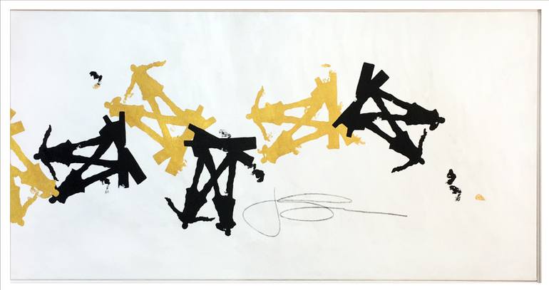 Original Figurative Abstract Painting by Joan Scheibel