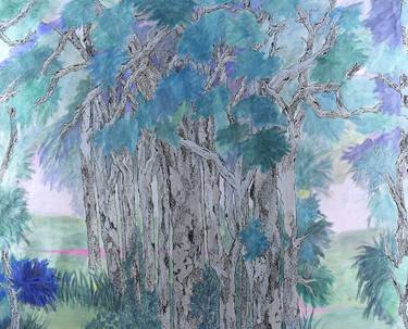 Original Contemporary Landscape Painting by Maria Sarandón