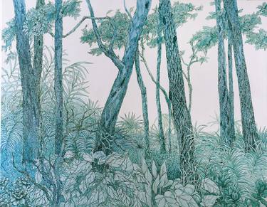 Original Figurative Botanic Painting by Maria Sarandón