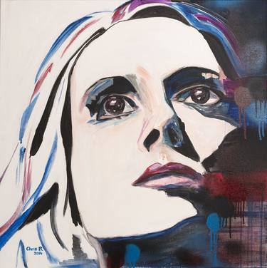 Print of Pop Art People Paintings by Christel Roelandt