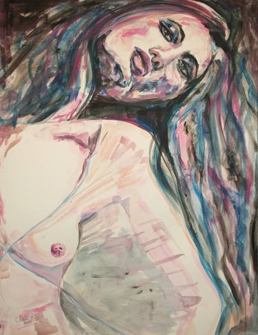 Print of Erotic Paintings by Christel Roelandt