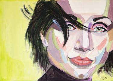 Print of Expressionism Pop Culture/Celebrity Paintings by Christel Roelandt