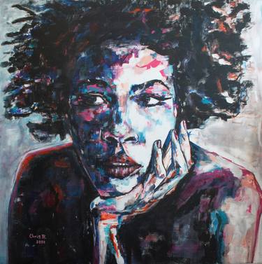 Print of Impressionism Pop Culture/Celebrity Paintings by Christel Roelandt