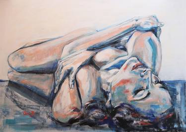 Print of Erotic Paintings by Christel Roelandt