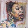 Portait in oil on canvas (70x70 cm),tribute to the fabulous and ever inspiring Miss simone.

https://www.youtube.com/watch?v=F86tx-SX6WA