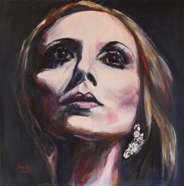 Print of Portrait Paintings by Christel Roelandt