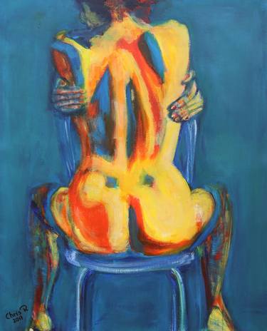 Print of Figurative Erotic Paintings by Christel Roelandt