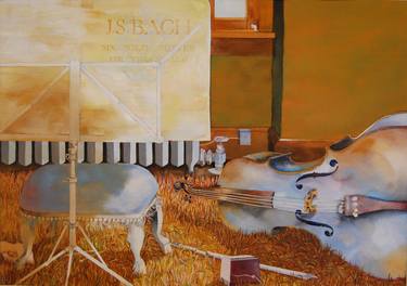 Original Figurative Music Paintings by Scott Lesh