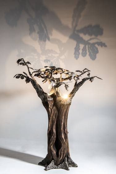 abstract tree sculpture