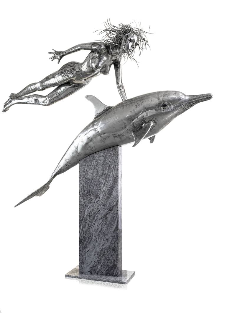 Original Figurative Women Sculpture by Darius Von Fluder
