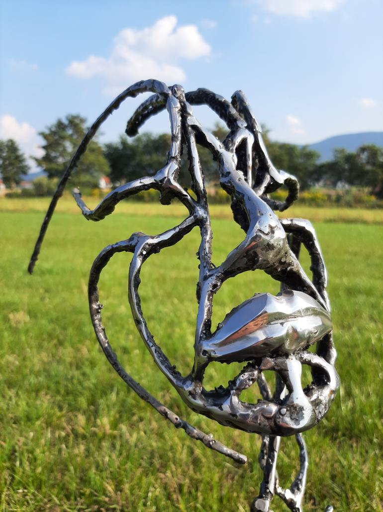 Original Abstract Women Sculpture by Darius Von Fluder