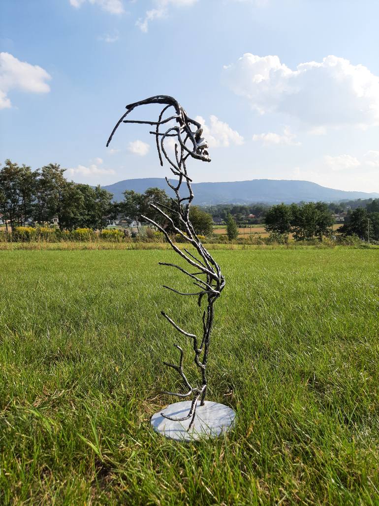Original Abstract Women Sculpture by Darius Von Fluder