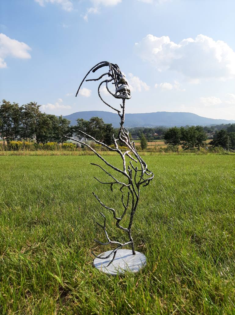Original Abstract Women Sculpture by Darius Von Fluder