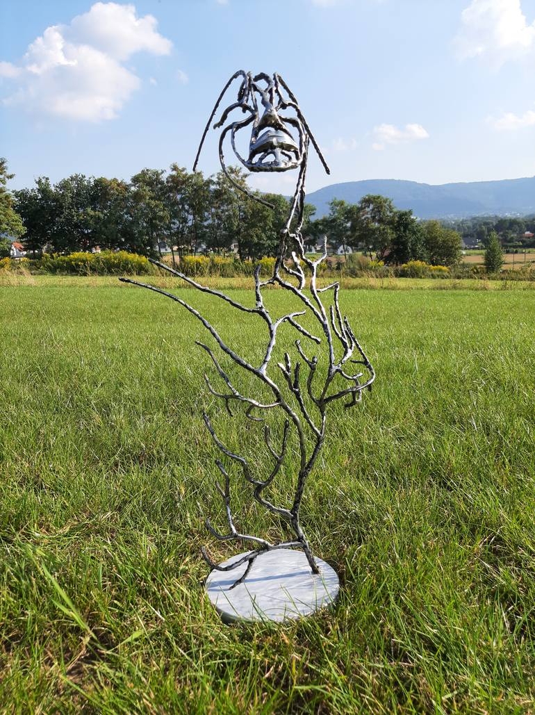 Original Abstract Women Sculpture by Darius Von Fluder