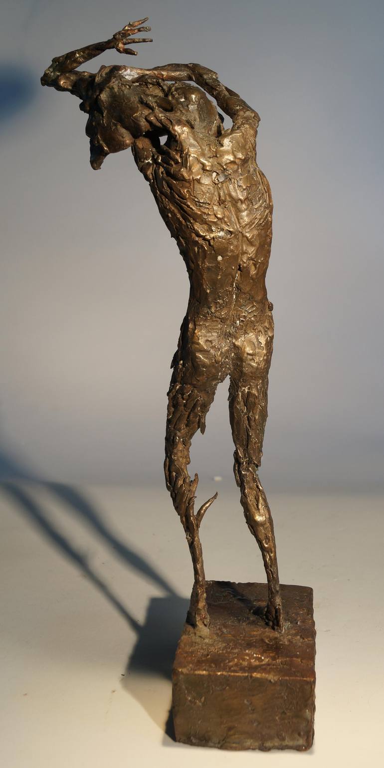 Original Figurative Mortality Sculpture by Burton Blistein