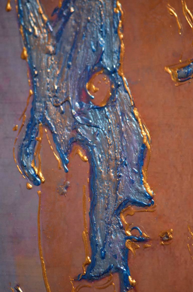 Original Conceptual Landscape Collage by Deprise Brescia