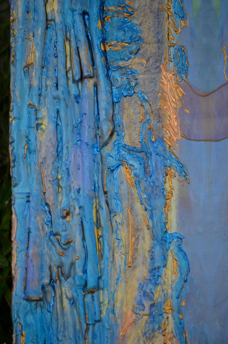 Original Conceptual Landscape Collage by Deprise Brescia