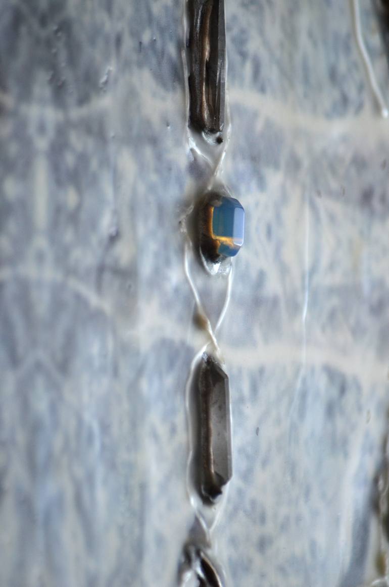 Original Abstract Expressionism Abstract Collage by Deprise Brescia