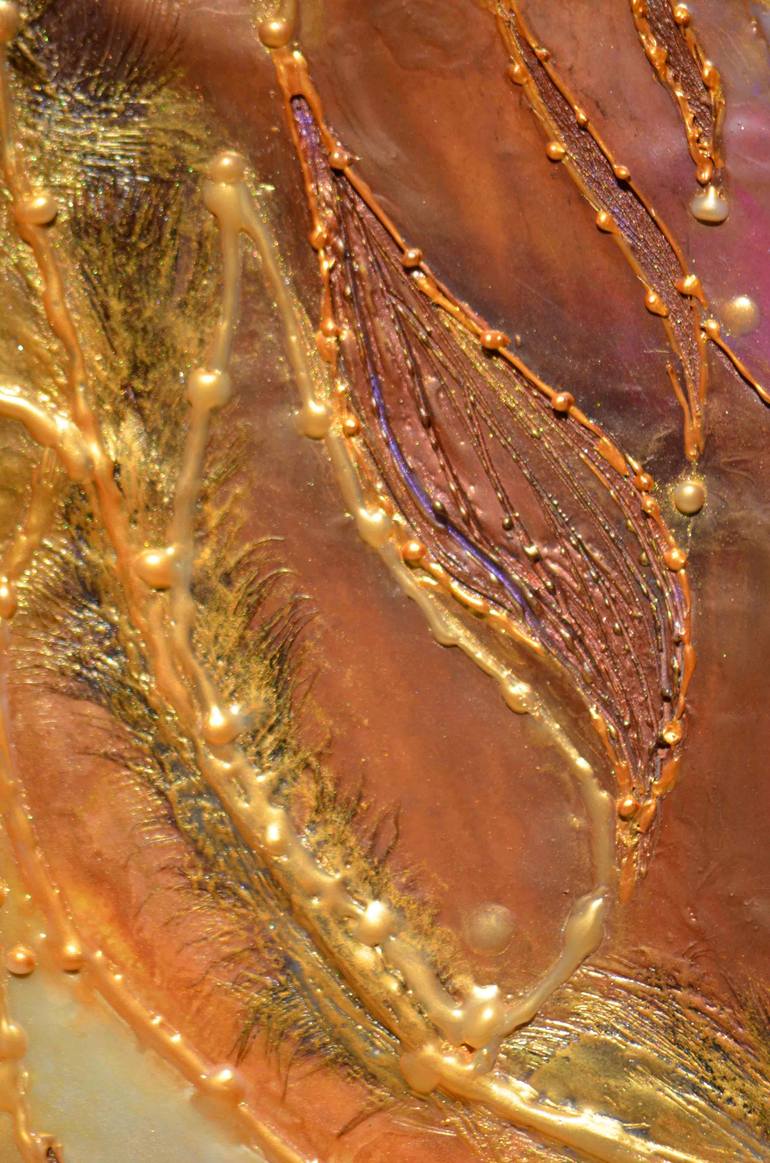 Original Abstract Expressionism Body Collage by Deprise Brescia