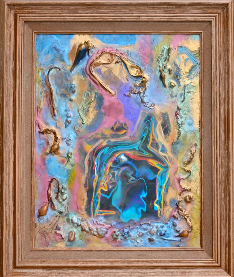 Original Abstract Body Collage by Deprise Brescia