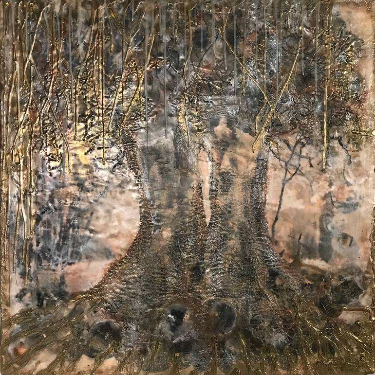 Original Abstract Landscape Painting by Deprise Brescia