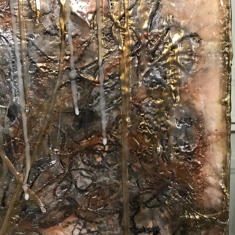 Original Abstract Landscape Painting by Deprise Brescia