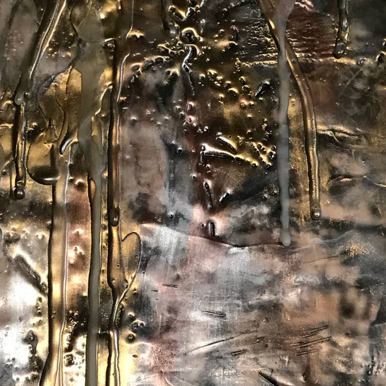 Original Abstract Landscape Painting by Deprise Brescia