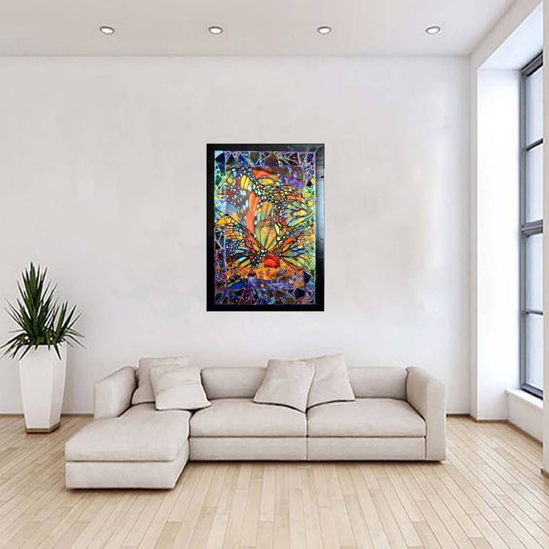 Original Abstract Nature Painting by Deprise Brescia