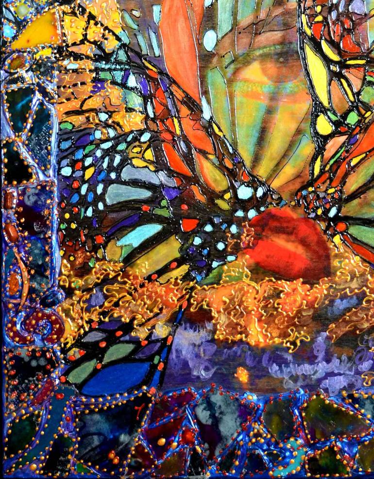 Original Abstract Nature Painting by Deprise Brescia