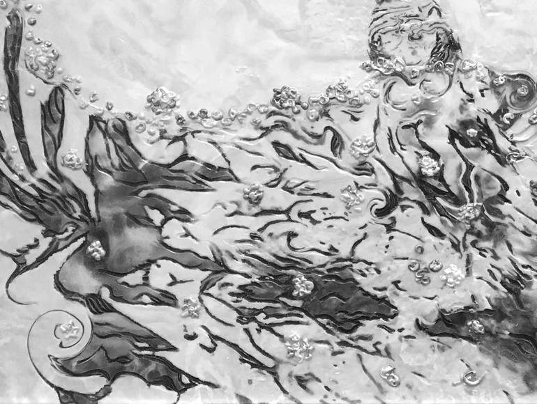 Original Abstract Women Painting by Deprise Brescia