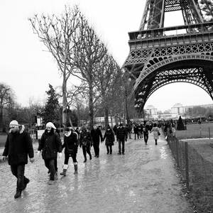 Collection Black and white Paris